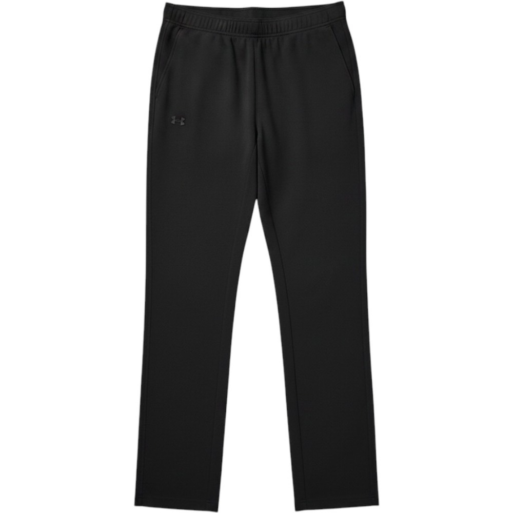 Under Armour Womens HeatGear Straight Leg Athletic Pants Black Size M Athleisure